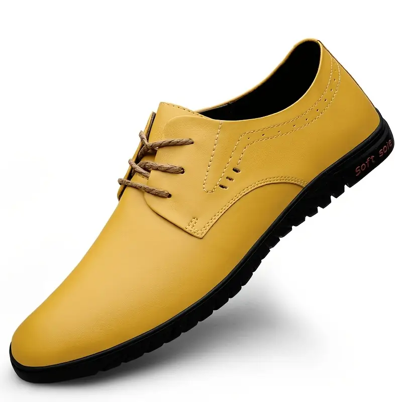 Men'S Classic Slip-On Loafers - Lightweight Breathable Synthetic