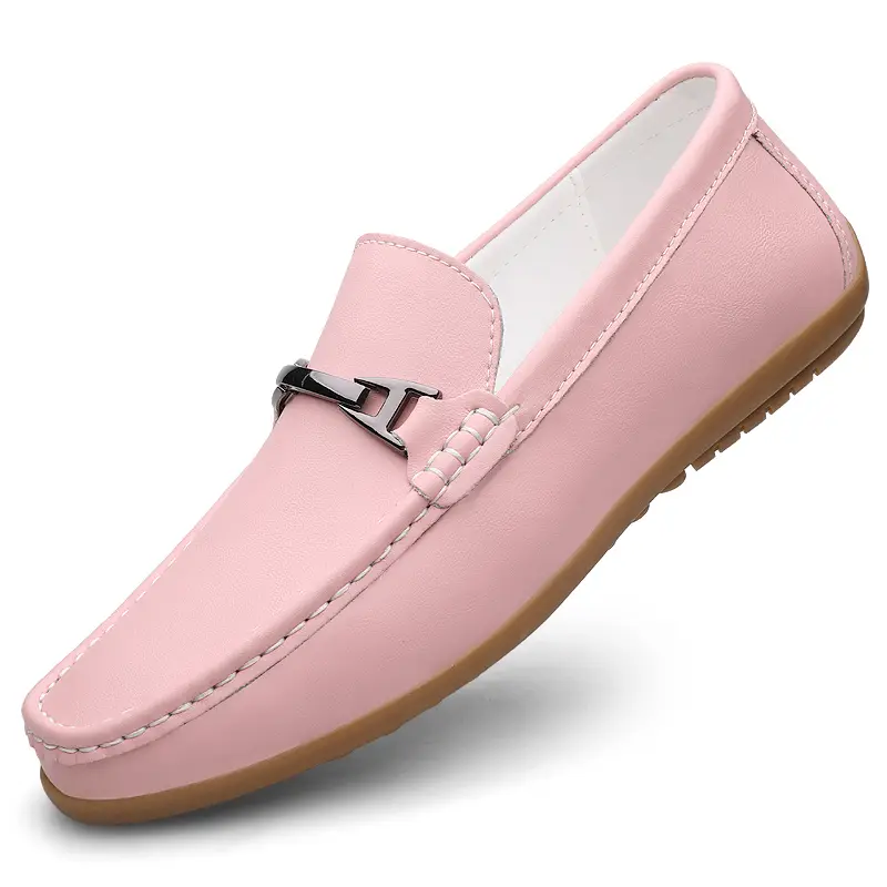 Men'S Classic Slip-On Loafers - Lightweight Breathable Synthetic