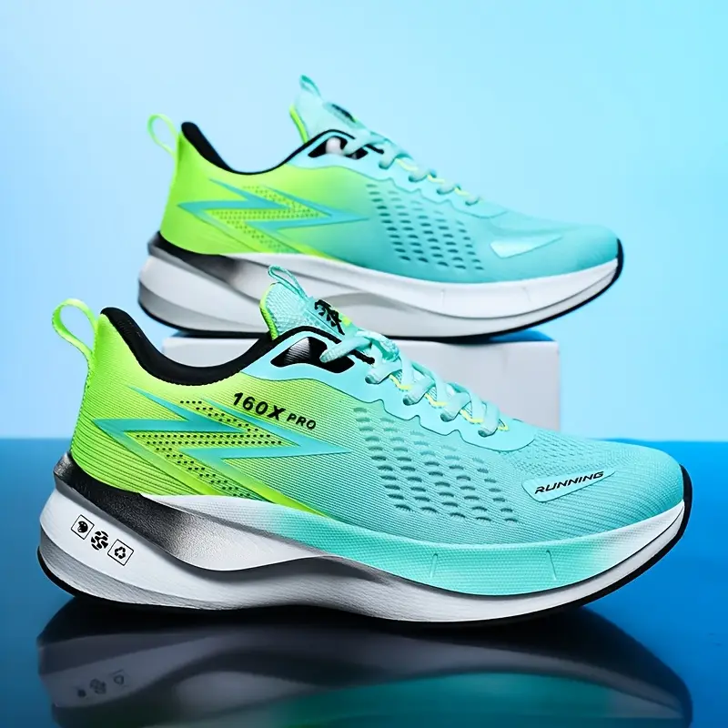 Men'S Fashion Sneakers, Solid Color, All-Season, Low Top, Casual Street Style, Fabric Upper & Lining,