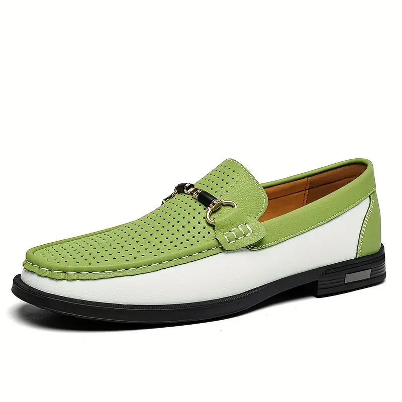 Men'S Classic Slip-On Loafers - Lightweight Breathable Synthetic