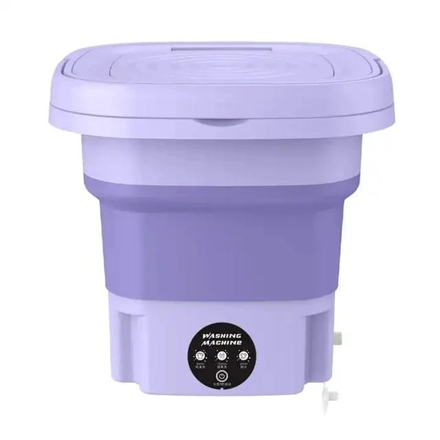 mini foldable portable dorm room washing machine car electric washing machine