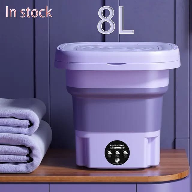mini foldable portable dorm room washing machine car electric washing machine
