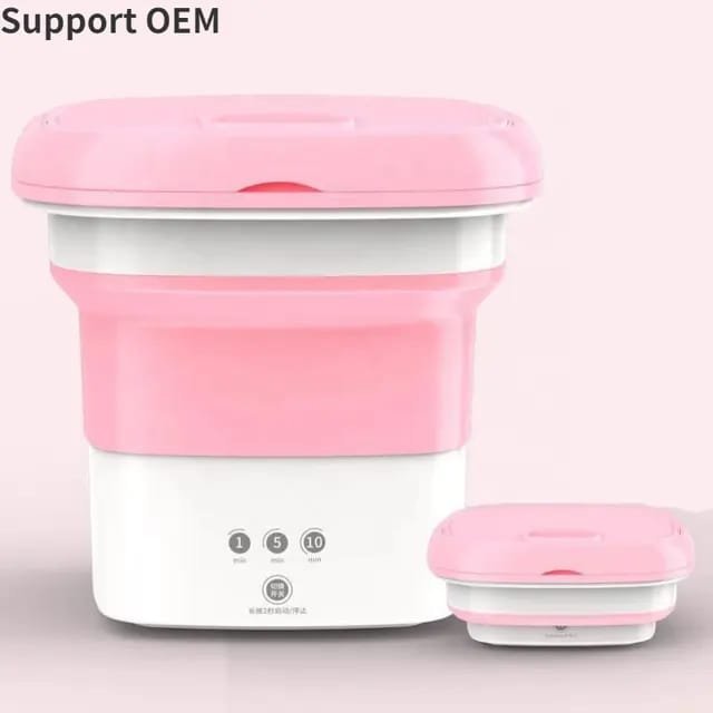 mini foldable portable dorm room washing machine car electric washing machine