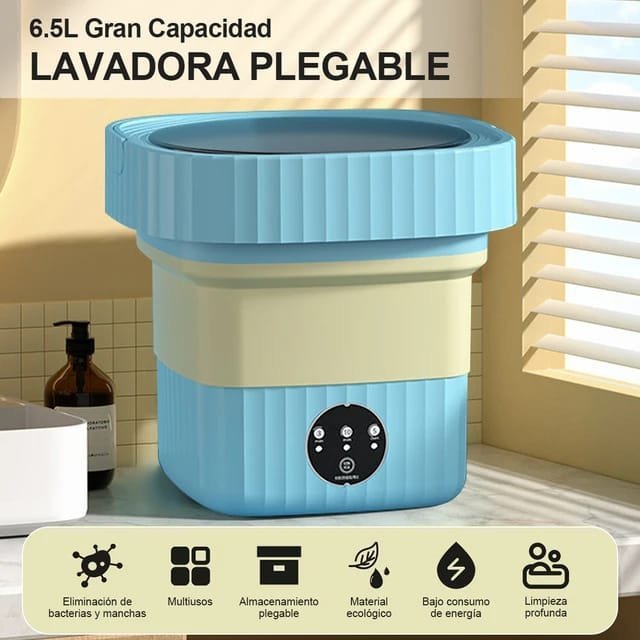 mini foldable portable dorm room washing machine car electric washing machine