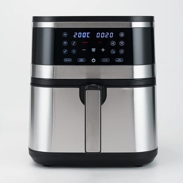 8L Smart Air Fryer 6 In 1 Black 1400w Healthy Oven Non-stick Multifunction Digital Touch Air Fryer