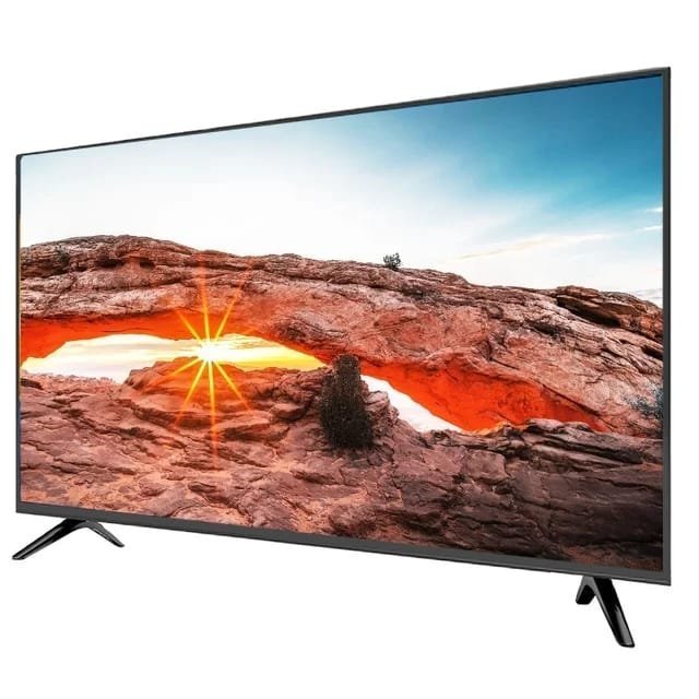 Android 43 inch flat screen smart bezel less tv