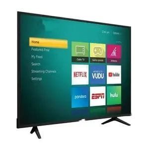 Android 43 inch flat screen smart bezel less tv