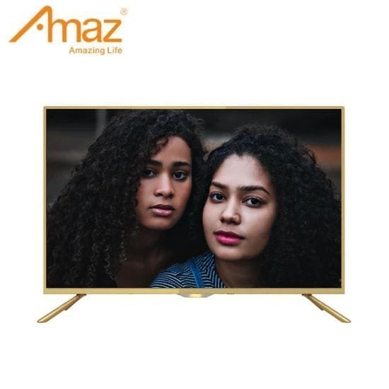 Android 43 inch flat screen smart bezel less tv