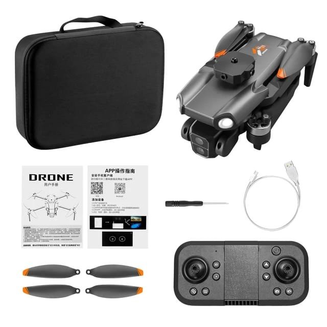 NEW Drone S135 MAX GPS Professional 8K Dual HD Camera 3-Axis FPV Brushless Avoidance Quadcopter Dron S135 Pro V KAI ONE