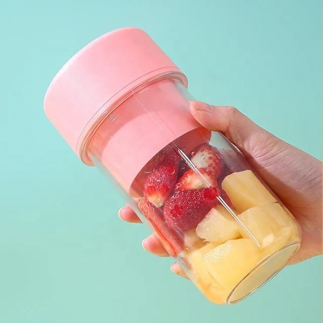 6 Blades Juicer Rechargeable Portable Electric USB Juicer