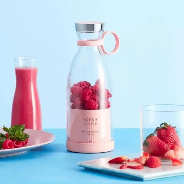 6 Blades Juicer Rechargeable Portable Electric USB Juicer