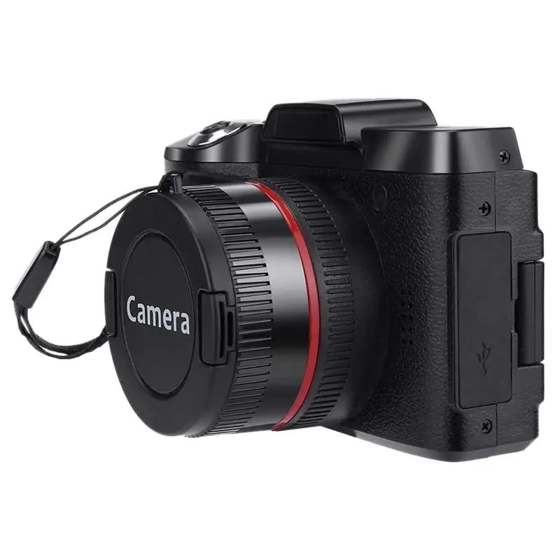 4K Digital Camera for Photography & Vlogging - 16X Zoom, 180° Flip Screen, 52mm Macro Lens, 2 Batteries & 32GB SD Card Included