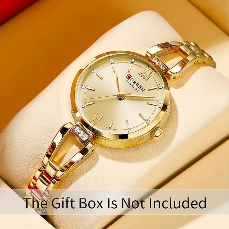 Elegant  Quartz 's Watch - Waterproof, Fashionable Korean Style