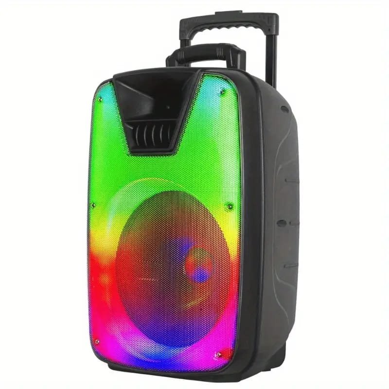 Sound Portable 8" Speaker with USB Power, Compact & Lightweight Design, Built- grille, for Home, Office, Parties, Presentations - Compatible with Smartphones, Tablets, Laptops, TVs, Portable Speaker