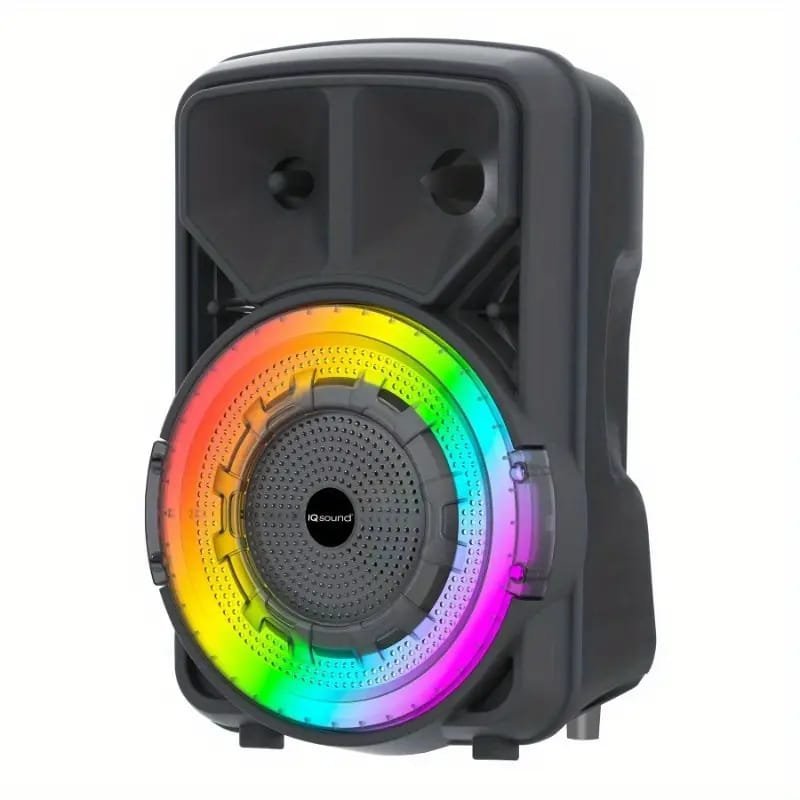 Sound Portable 8" Speaker with USB Power, Compact & Lightweight Design, Built- grille, for Home, Office, Parties, Presentations - Compatible with Smartphones, Tablets, Laptops, TVs, Portable Speaker