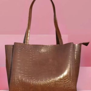 TCRAZY Shoulder Bag PU Set of 1 ( Brown )
