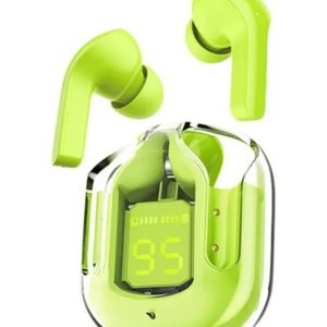 VEhop Ultrapods Bluetooth True Wireless (TWS) In Ear 30 Hours Playback Low Latency,Powerfull bass IPX4(Splash & Sweat Proof) Green